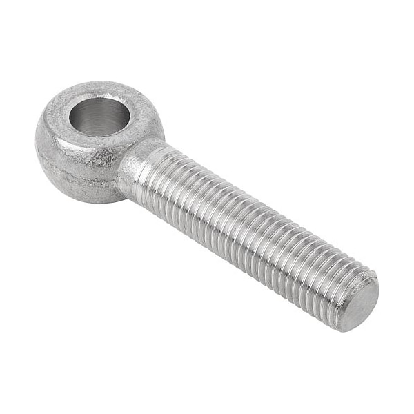 Kipp Eye Bolt Without Shoulder, M10, 40 mm Shank, 10 mm ID, Stainless Steel, Bright K1418.11050 - main